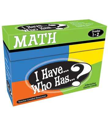 Teacher Created Resources 16ct Grade to Math Game Cards
