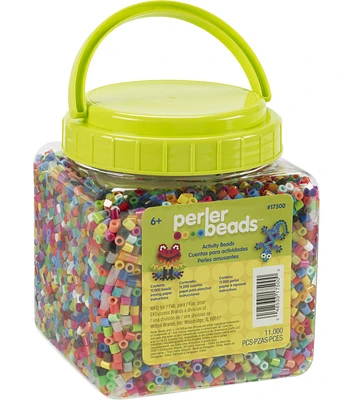 Perler 11000pc Multi Activity Beads in Jar