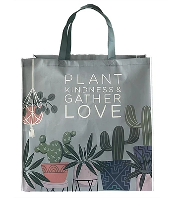 20" Plant Kindness Go Green Reusable Tote Bag