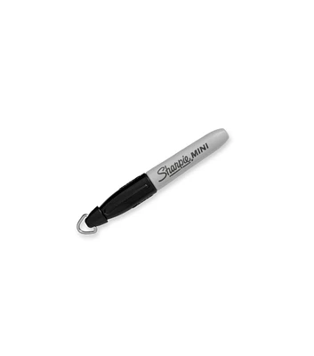 Sharpie 1pc Black Mini Permanent Marker With Cap Clip