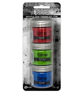 Tim Holtz 1oz Primary Colors Distress Embossing Glaze Set 3ct