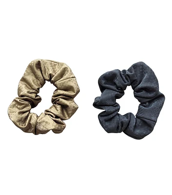 2ct Fall Textured Scrunchies by hildie & jo