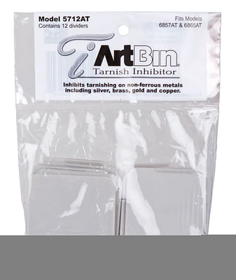 ArtBin 12 pk Anti Tarnish Dividers