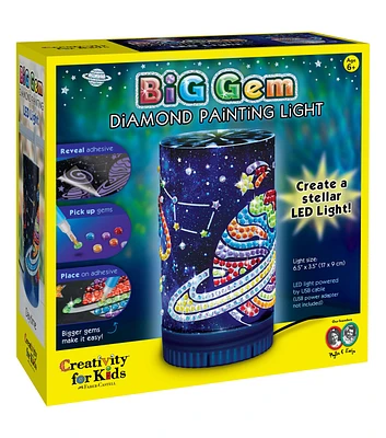 Creativity For Kids 6.5" x 3.5" Big Gem Diamond Light Painting Kit