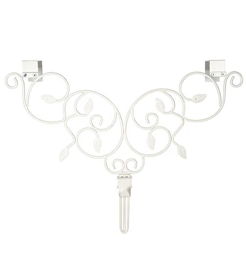 Village Lighting White Adjustable Ivy Wreath Hanger