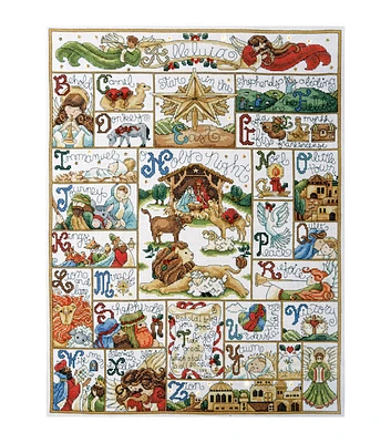 Design Works 16" x 21" Oh Holy Night Counted Cross Stitch Kit