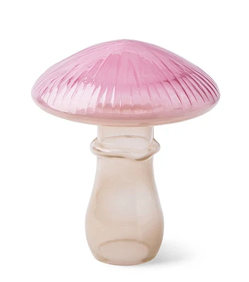 6" Purple Standing Glass Mushroom by Place & Time