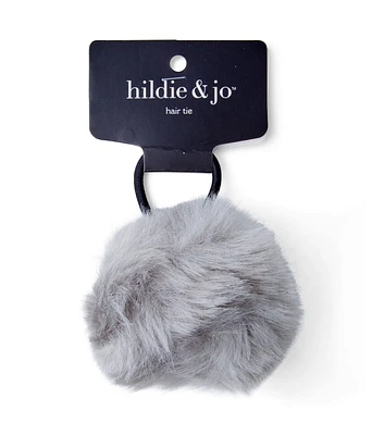 Nylon Pom Pom Hair Tie by hildie & jo