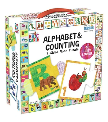 Eric Carle 2 Sided Floor Puzzle Alphabet And Counting