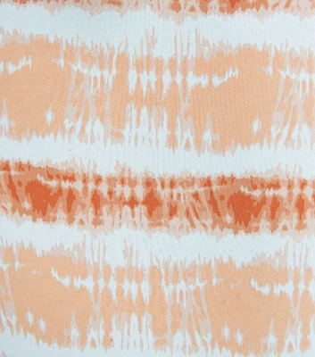 Orange Tie Dye Super Snuggle Flannel Fabric