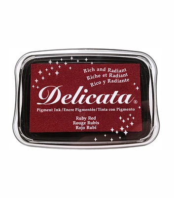 Delicata Pigment Ink Pad Ruby Red