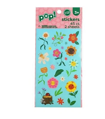 2 Sheet Flower Scratch & Sniff Sticker Book by POP!