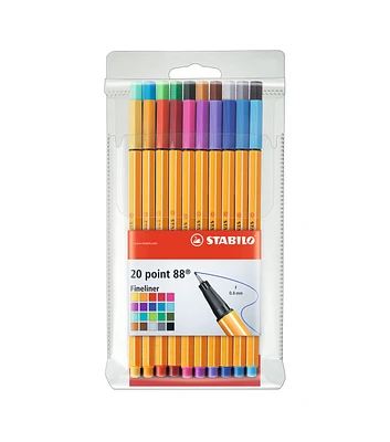 Stabilo Point 88 Fineliner Set of