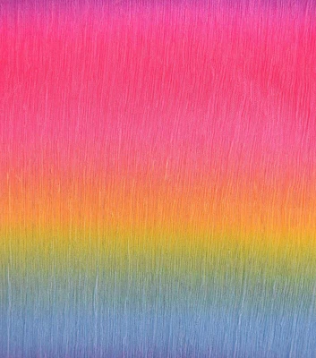 Rainbow Pleated Taffeta Fabric by Glitterbug