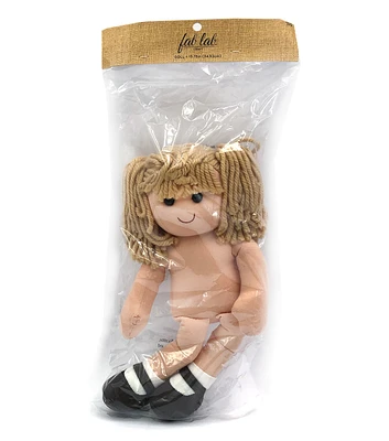 Fab Lab 14" Yarn Hair Doll