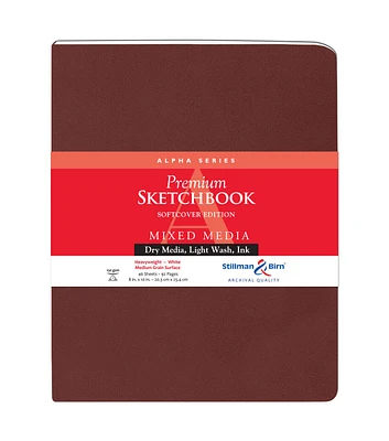 Stillman & Birn 8" x 10" Alpha Series Portrait Soft Cover Sketchbook