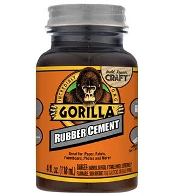 Gorilla 4fl.oz. High Strength Rubber Cement