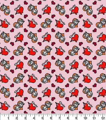 Chucky Romance Is Dead Valentine's Day Cotton Fabric