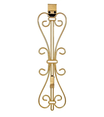 Village Lighting Gold Elegant Adjustable Wreath Hanger