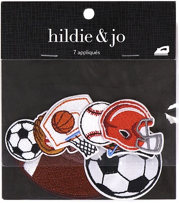 7ct Sports Iron On Patches by hildie & jo