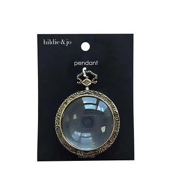 2" Glass Round Pendant by hildie & jo