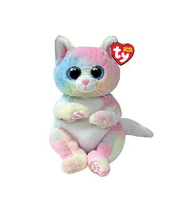 Ty Inc 17" Jenni Rainbow Cat Rainbow Plush Toy