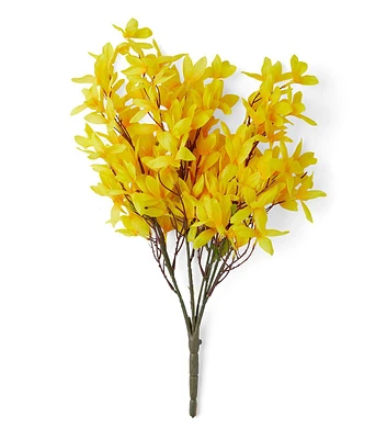 19.5" Spring Yellow Forsythia Bush by Bloom Room