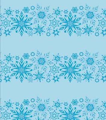 Disney Frozen Elsa Snowflakes on Blue Shimmer Sheer Fabric