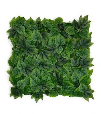 Greensmart 20" x 20" Veranda Faux Green Plant Wall Panel 4pk