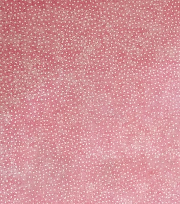 Dots On Pink Valentine's Day Cotton Fabric