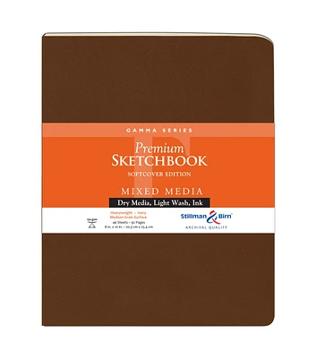 Stillman & Birn 8" x 10" Gamma Series Portrait Soft Cover Sketchbook