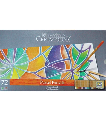 Cretacolor Fine Art Pastel Pencil Set, Fine Art Pastel Pencil Set of 72