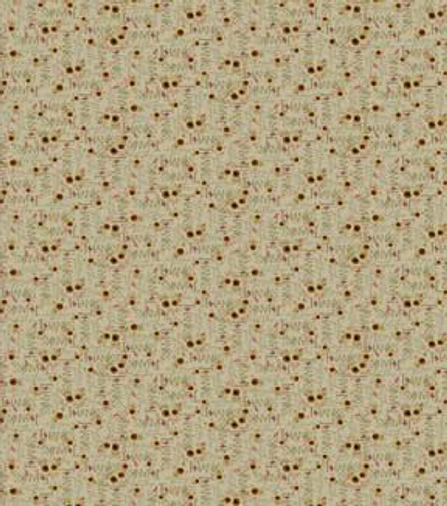 Susan Winget Orange Dots Fall Batik Cotton Fabric