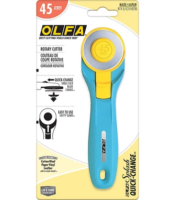 Olfa 45mm Aqua Quick Change Rotary Cutter