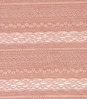 Pink Knit Jacquard Fabric