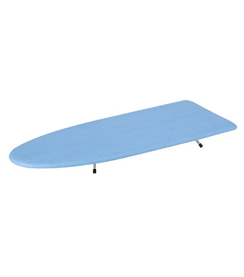 Honey Can Do 31" x 3" Blue Compact Tabletop Ironing Board