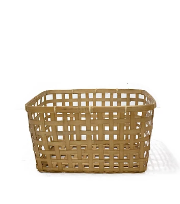 14" x 9" Bamboo Weave Basket by Place & Time