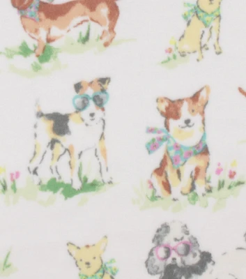 19917574 2 AP FLC WATERCOLOR DOGS ON WHI