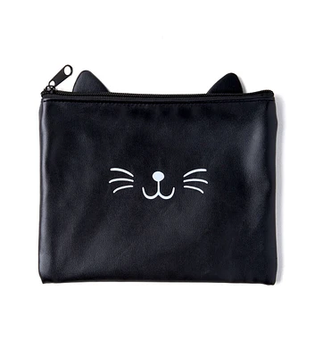 8" x 6" Cat Pencil Pouch by Happy