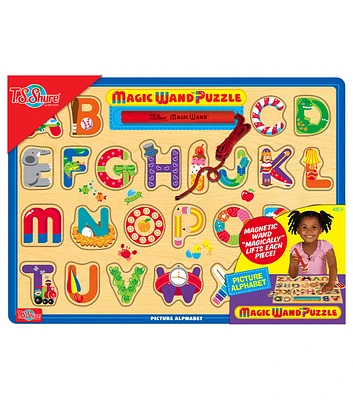 Bendon Magic Wand Wood Alphabet Magnetic Puzzles