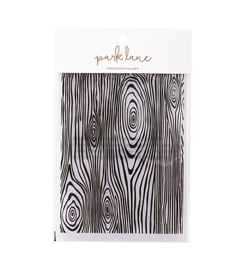 5" x 7" Woodgrain Embossing Folder by Park Lane