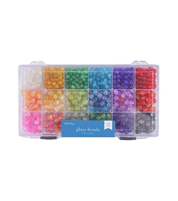 16oz Rainbow Glass Bead Kit by hildie & jo