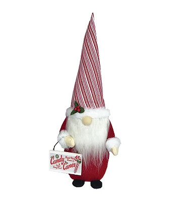 Santa's Workshop 17" Candy Cane Gnome