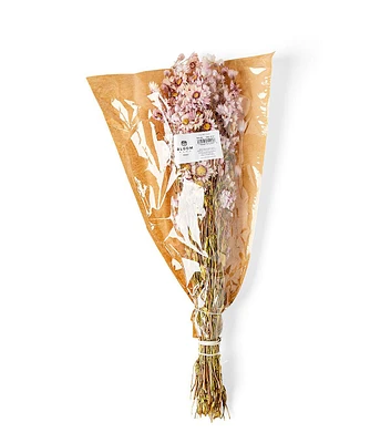 24" Pink Dried Daisy Bouquet by Bloom Room