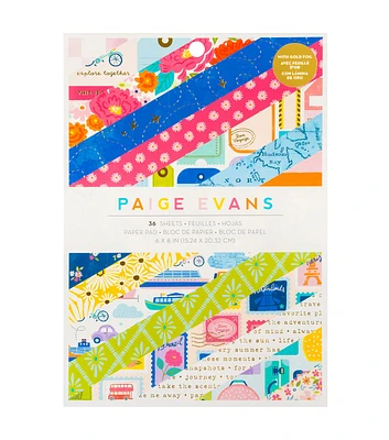 American Crafts 6" x 8" Paige Evans Adventures Paper Pack