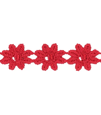 Wrights Mini Daisy Venice Lace Trim 0.5