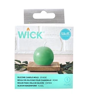 We R Memory Keepers Wick Sphere Silicone Candle Mold