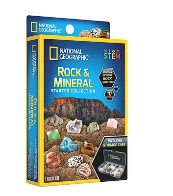 National Geographic  8" Rock & Mineral Starter Kit