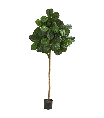 Nearly Natural 6' Fiddle Leaf Fig Artificial Tree