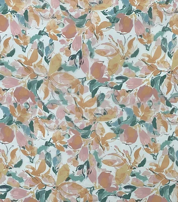 Printed Floral Organza Apparel Fabric